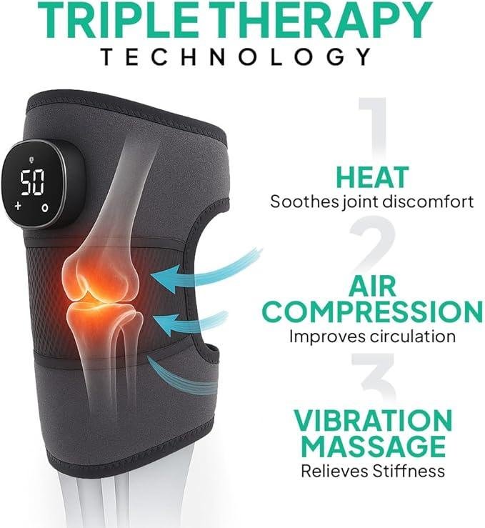 Massageador de Joelho Wellness Waves EFSMT